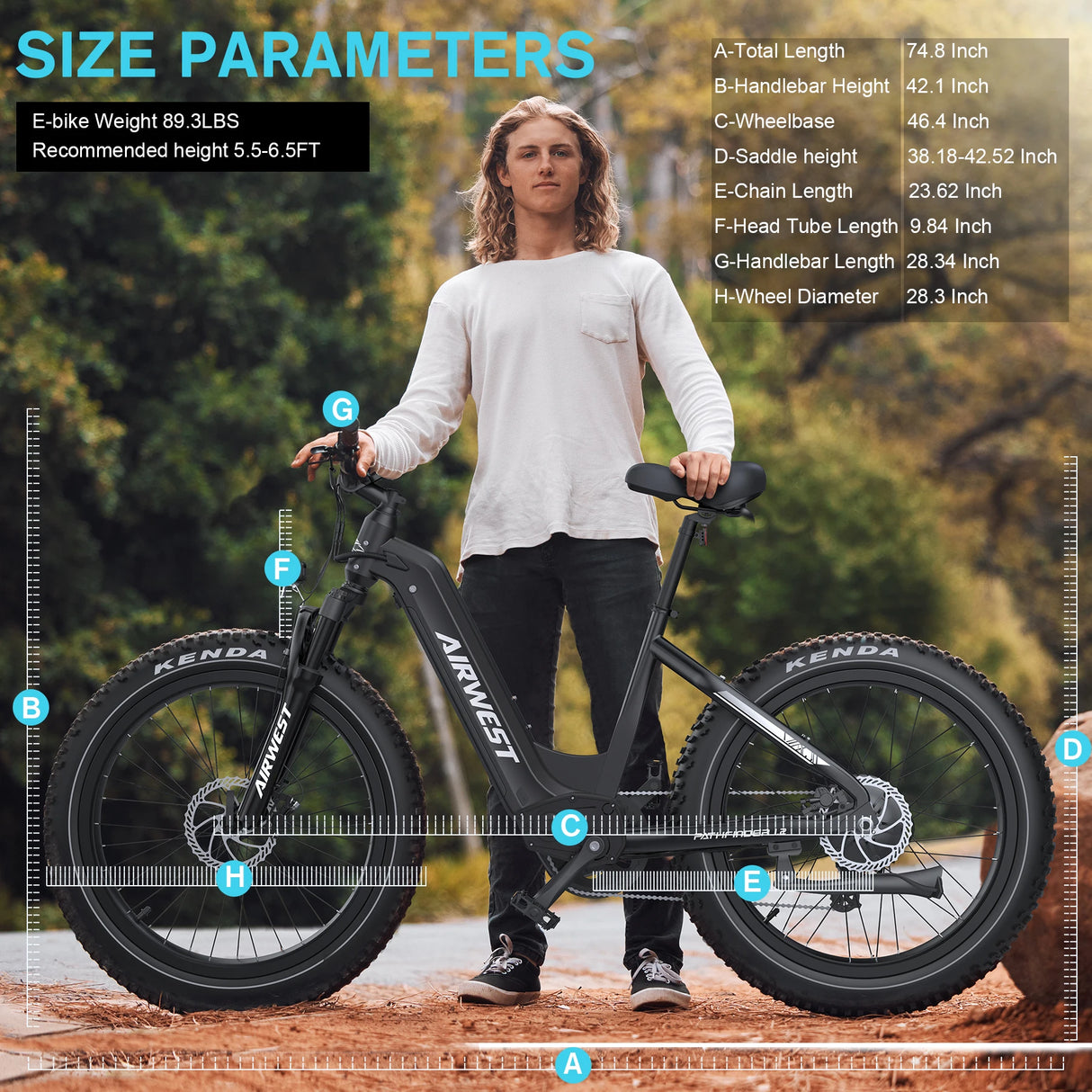 48V 15AH Fat Tire Electric Mountain Long Rang Bicycle 750W 1000W LCD Display Bafang Motor Sport Ebike for Adults Electrical Bike