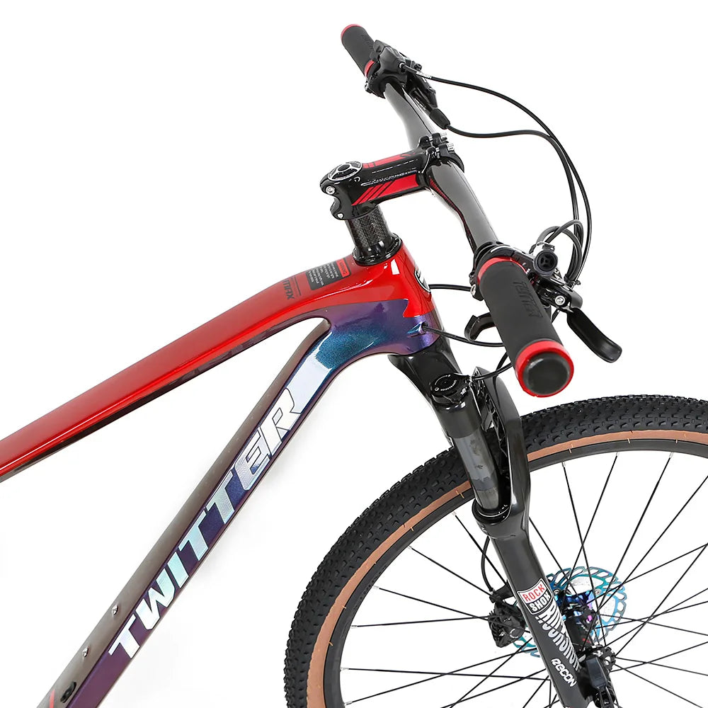 TWITTER MAX MTB Bike 29" Carbon Mountain Bike SX-12speed Carbon Frame Mountainbike 29inch /27.5inch on Sale Bicycles
