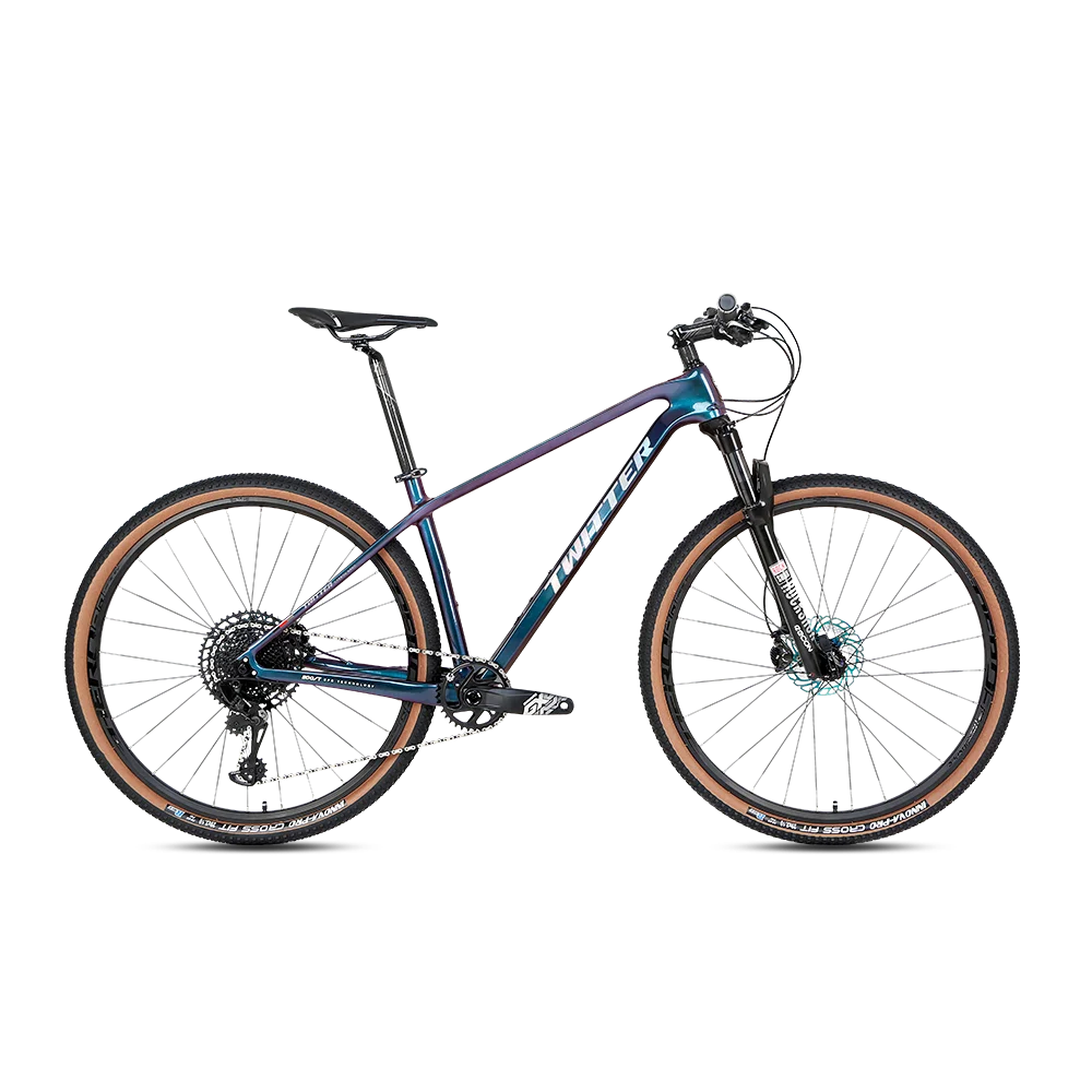 Twitter Max Holographic Color SX 12 Speed Bicicleta Twitter Carbono Thru Axle 12*148mm Carbon Fiber Bicycle