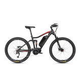 OEM Torque 36V 350w  Full Suspension  Electric Mountain Bike with E Bike Kits