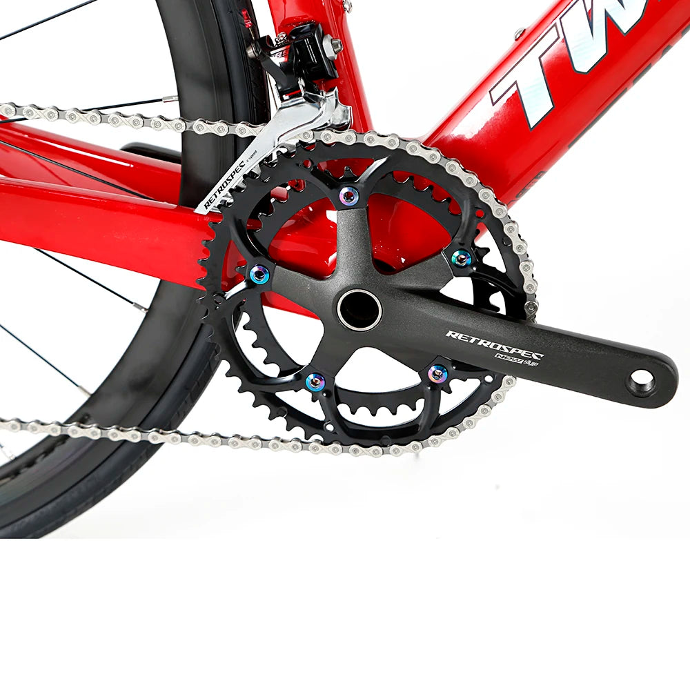 Twitter Carbon Frame Road Bike Carbon Fiber 700c 22 Speed Aeroframe Racing Road Bike with Cable Brake