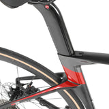 High Quality Hidden Cables Thru-axle Disc Brake Cycling Carbon Fiber Road Bike Bicycle