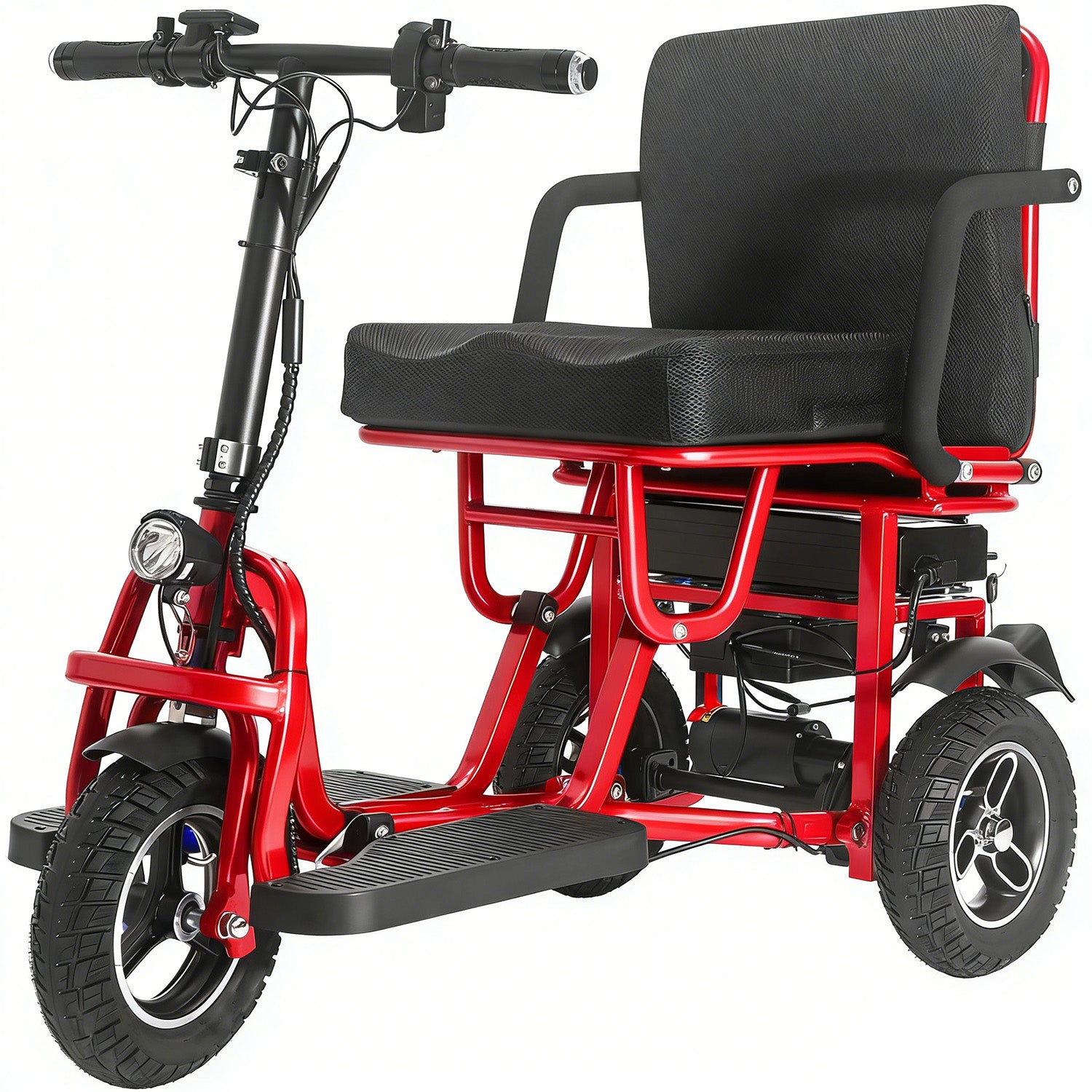 SJGOOD M2 BV FRT MB | Foldable 3-Wheel Mobility Scooter