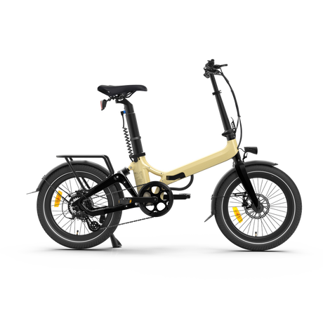 Onemile Nomad E2 Electric Folding Bike 250W 36V 10ah 20*4.0inch Tyre 25km/h Speed 80km Range Hydraulic Disc Brake