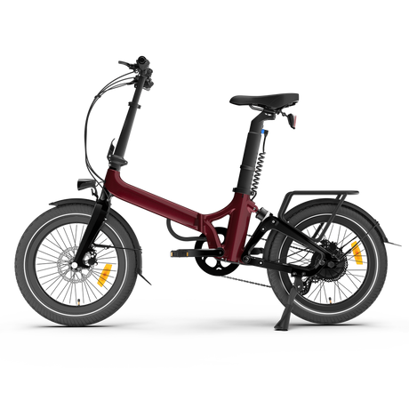 Onemile Nomad E2 Electric Folding Bike 250W 36V 10ah 20*4.0inch Tyre 25km/h Speed 80km Range Hydraulic Disc Brake