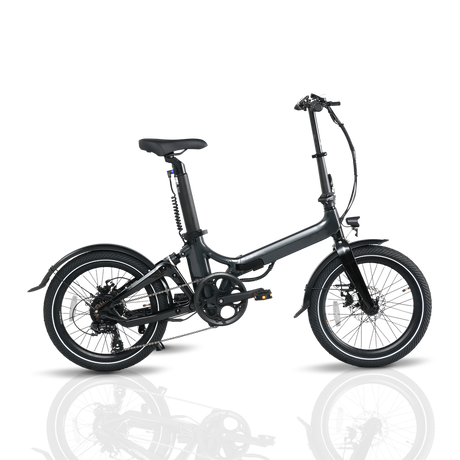 Onemile Nomad E2 Electric Folding Bike 250W 36V 10ah 20*4.0inch Tyre 25km/h Speed 80km Range Hydraulic Disc Brake