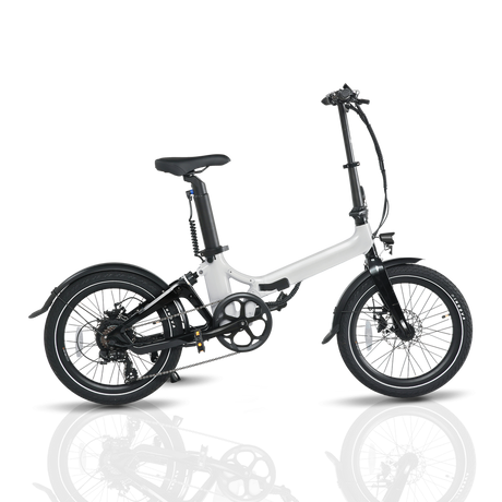 Onemile Nomad E2 Electric Folding Bike 250W 36V 10ah 20*4.0inch Tyre 25km/h Speed 80km Range Hydraulic Disc Brake