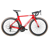 Adult Racing Bike Carbon Road Bicycle with 30mm Carbon Wheel