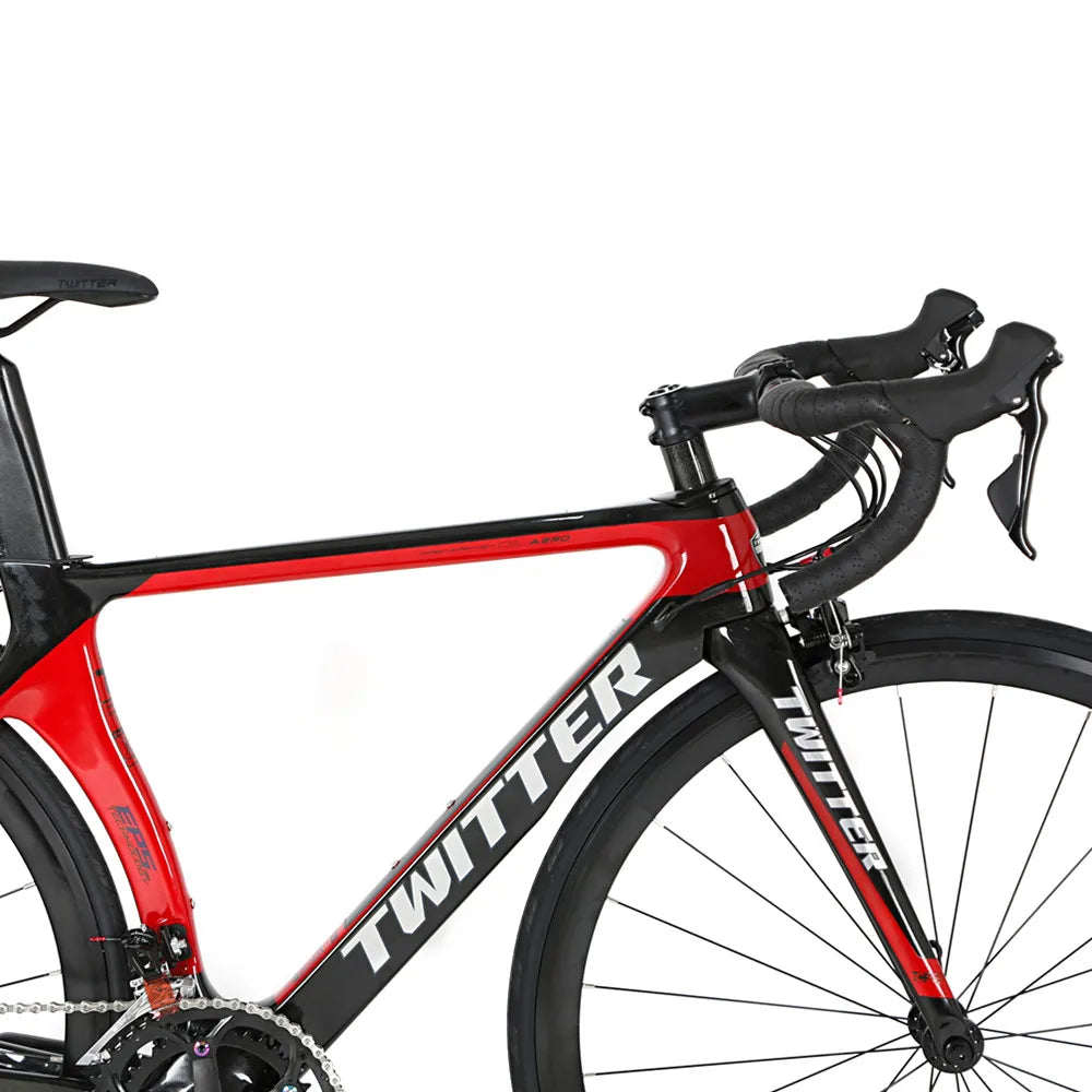 2021 New Model Design T10 Carbon Fiber Road Bike Piece Racing City Road Bicycle Road Disc Complete Bikes for Men