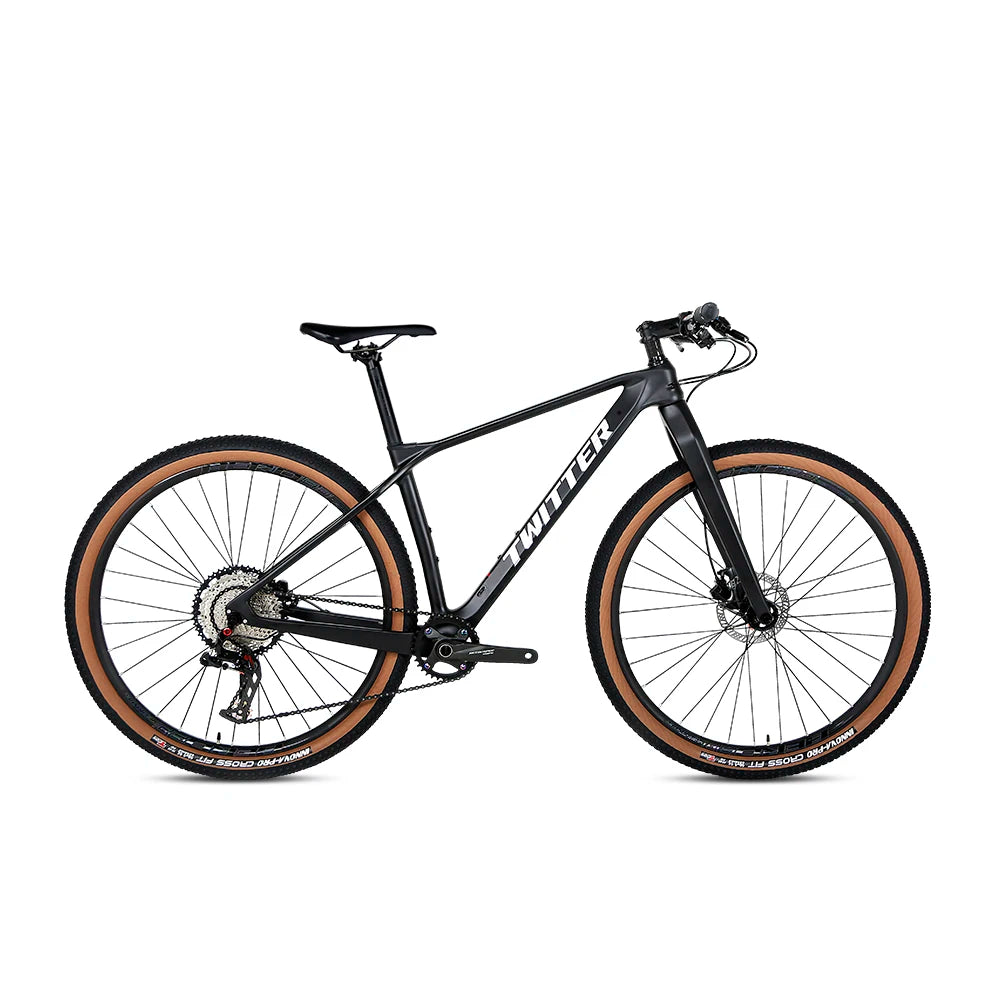 TWITTER Carbon Fiber Mtb 15x110mm Thru Axle Rigid Fork Bicicleta 29er Mountain Bike